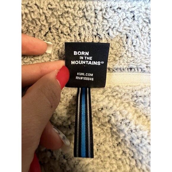 Kuhl Prism Jacket Womens Large Brown Beige Color Block Zip Up Fleece Outdoors‎ - Picture 8 of 16